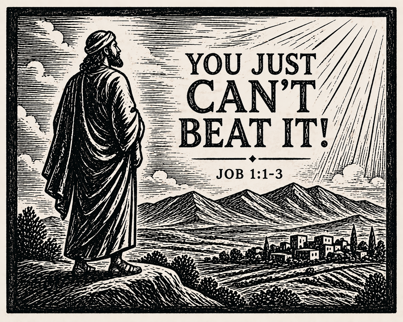 Faith SW Church &mdash; You just can't beat it!, Job 1:1-3