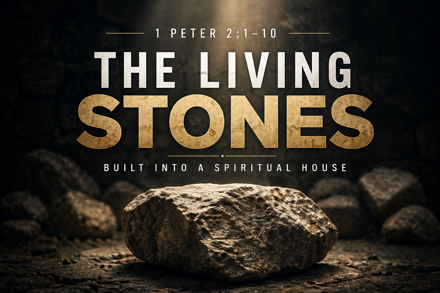 Faith SW Church &mdash; The Living Stones!, 1 Peter 2:1-10