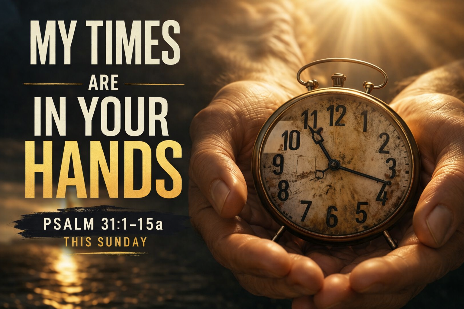 This Sunday at Faith SW Church — My Times are in Your Hands, Psalm 31:1-15