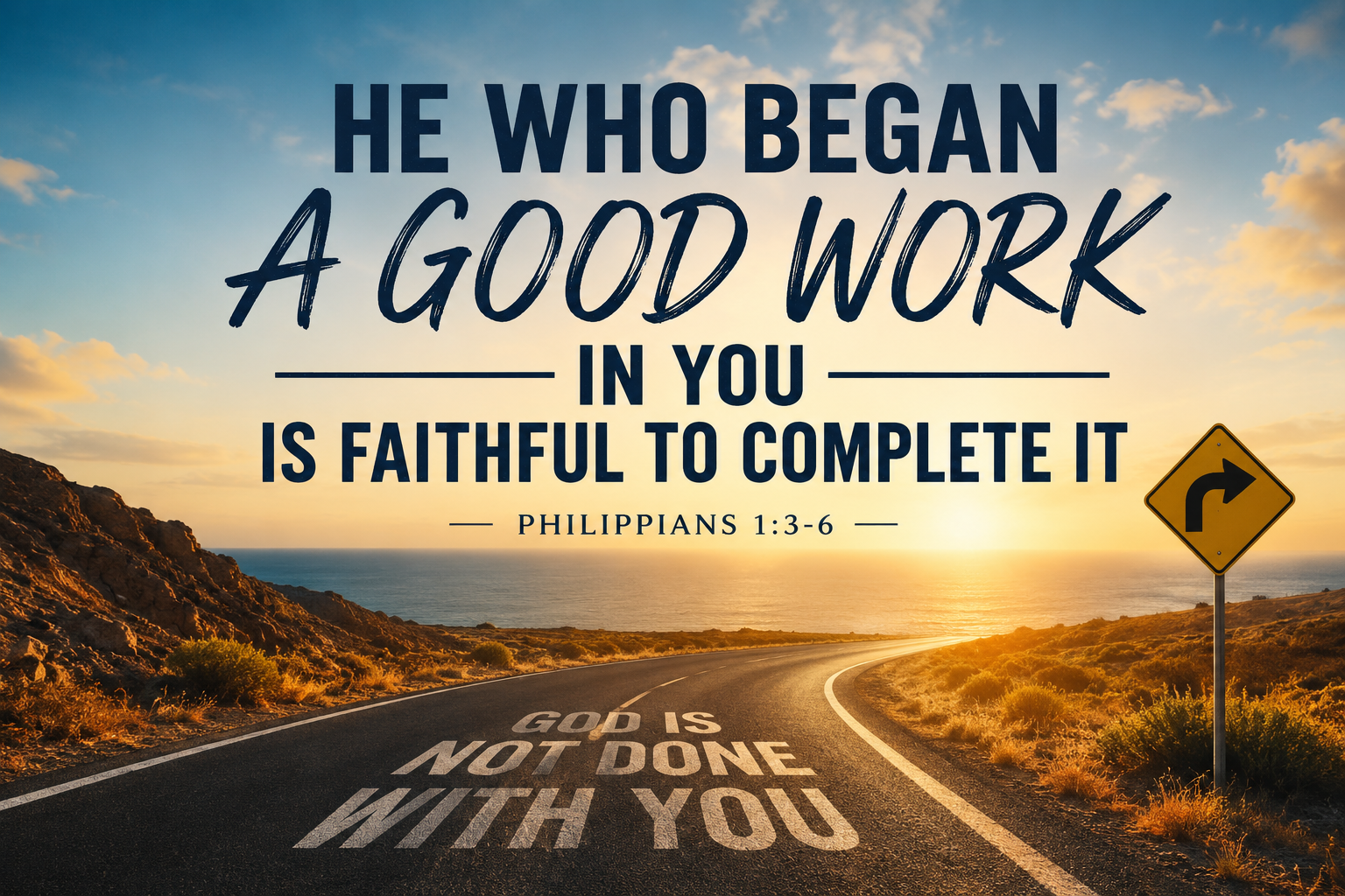 Faith SW Church &mdash; He who began a good work in you is faithful to complete it, Philippians 1:3-6