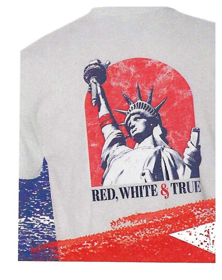 Red, White & True celebration T-shirt