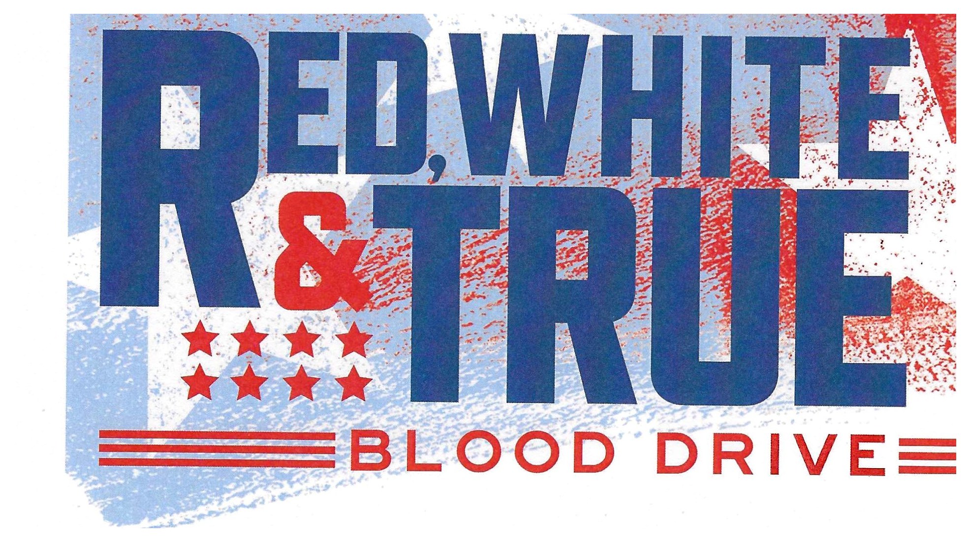 Red, White & True Blood Drive