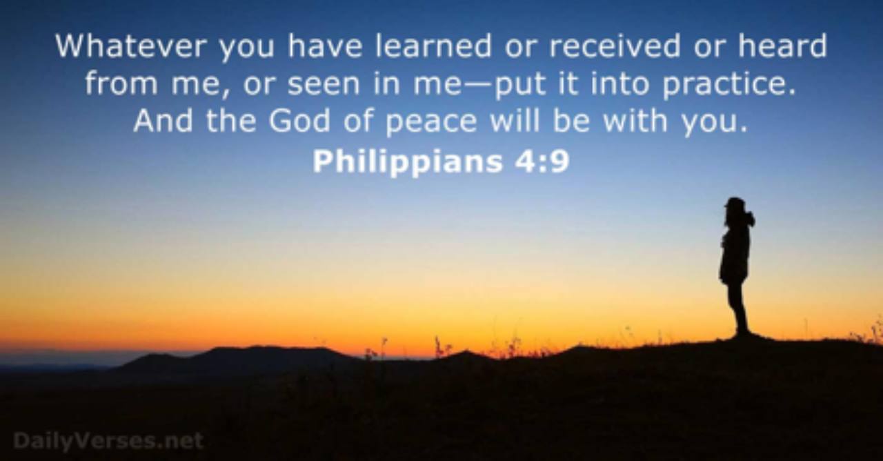 The Peace of God sermon artwork