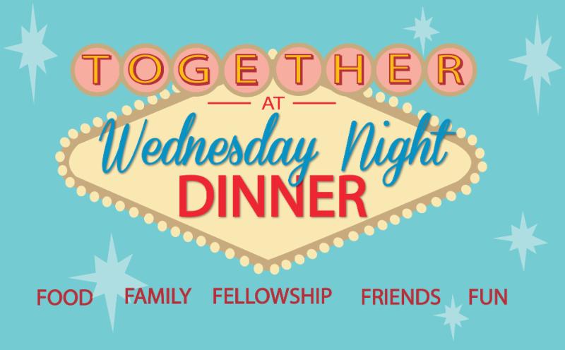 Families enjoying Wednesday Night Dinner at Faith Southwest